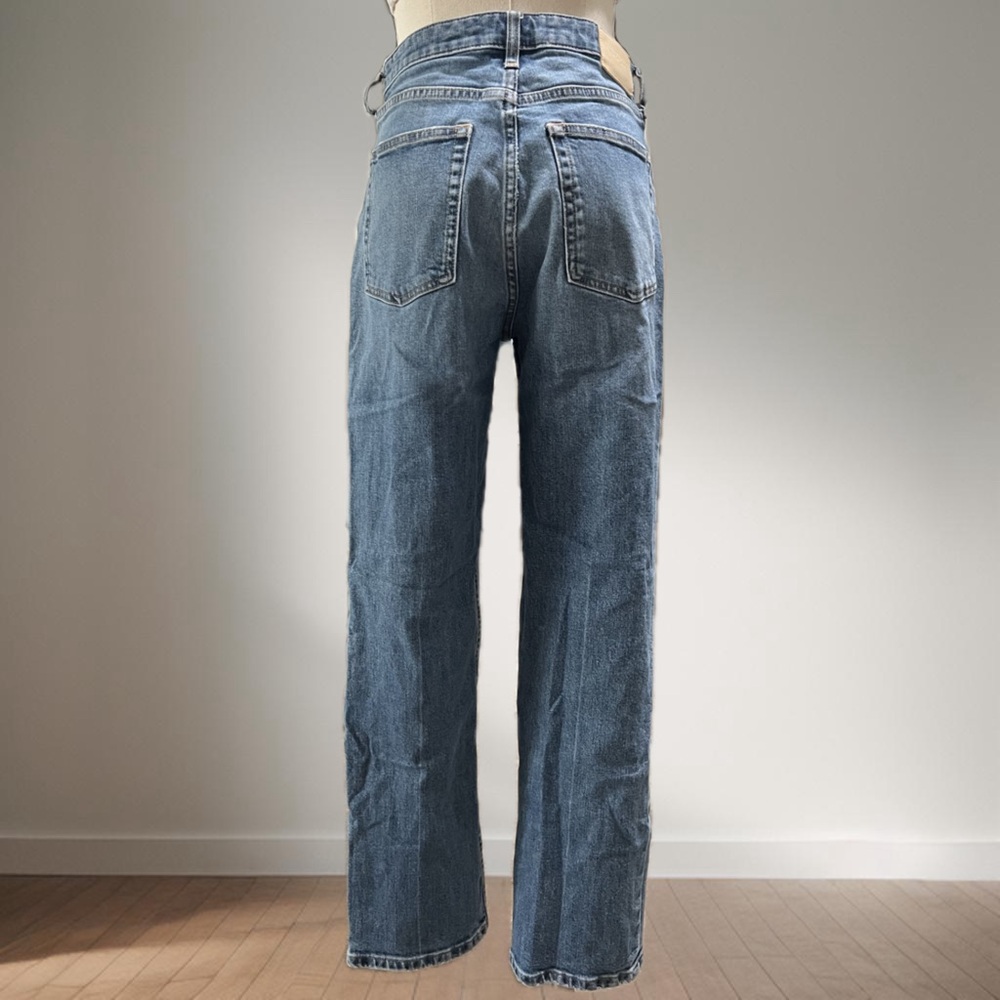 EVERLANE The High Rise Straight Light Wash Jean Size 28 - Picture 2 of 4